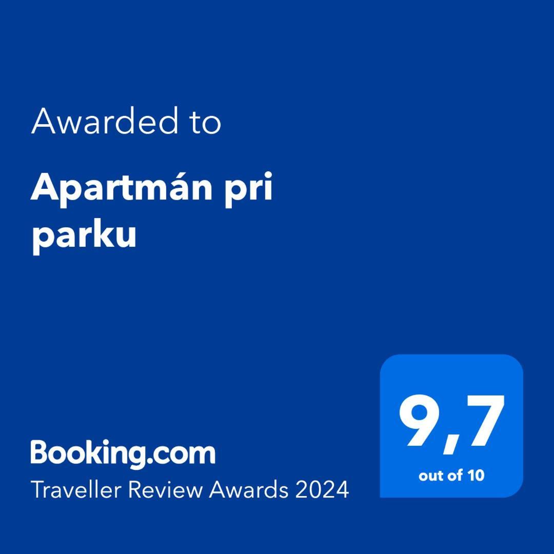 Apartman Pri Parku Solcany Buitenkant foto